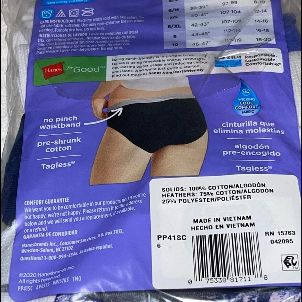 Hanes bundle nwt